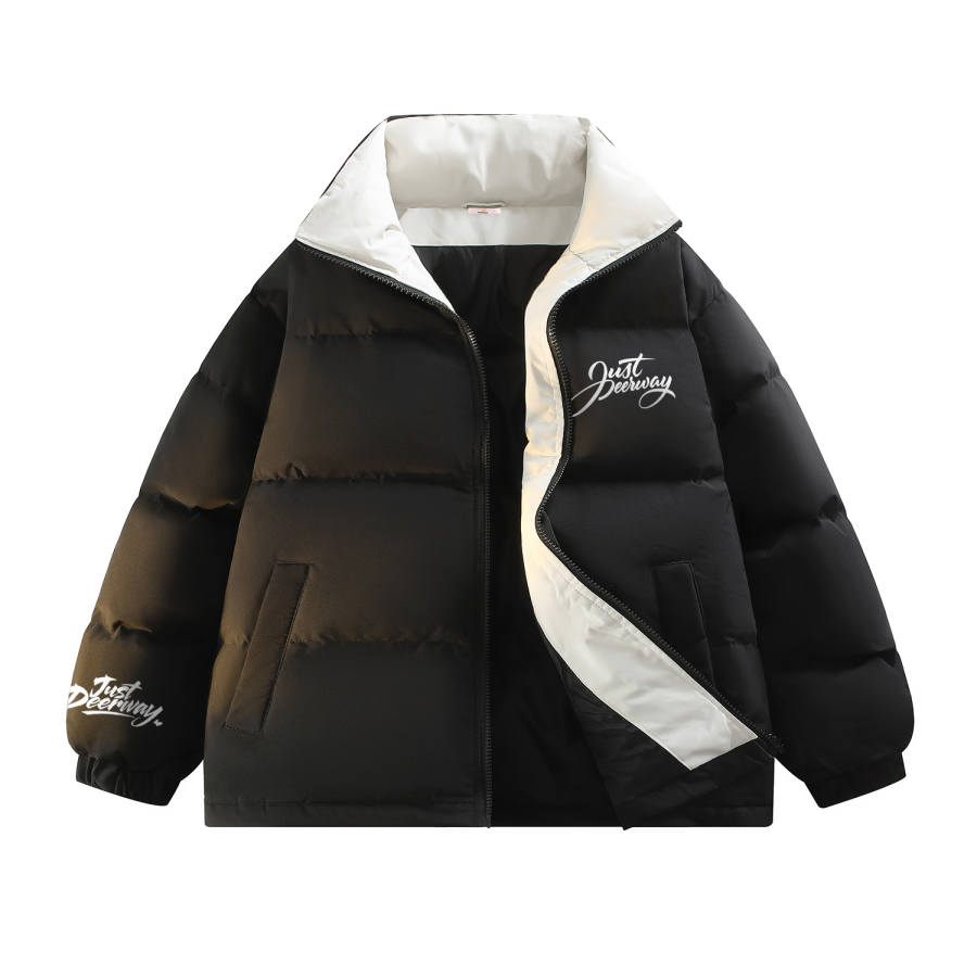 DEERWAY DEERWAY Down Jackets Unisex Stand Collar Thickened
