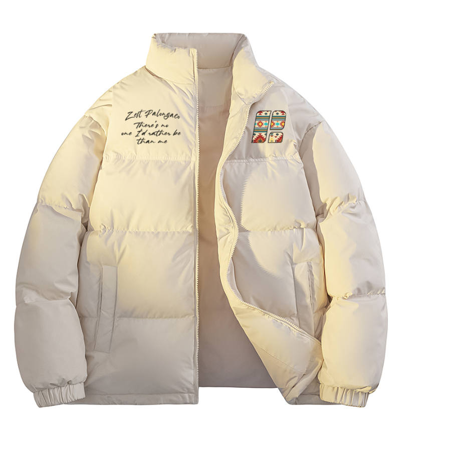 PAL ONGACO Down Jackets Unisex Stand Collar Thickened Puffer Jacket