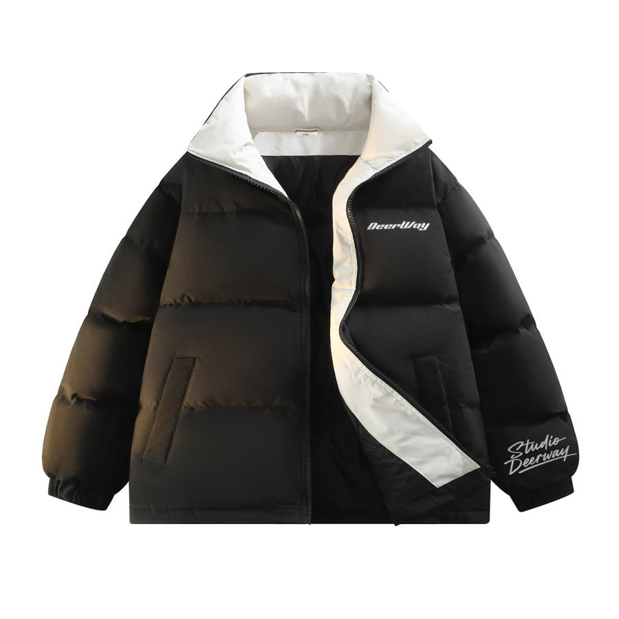 DEERWAY DEERWAY Down Jackets Unisex Stand Collar Thickened