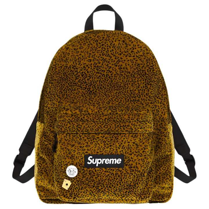 Supreme Supreme Nylon Backpack Regular Unisex Yellow
