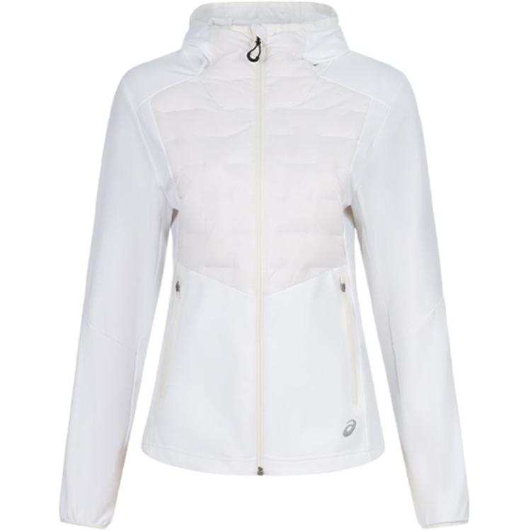 ASICS ASICS Down Jackets Women's White Hooded Moderate