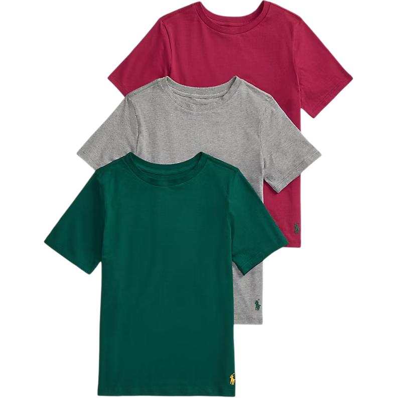 Polo Ralph Lauren Loungewear Tops 3 Pack Kids'