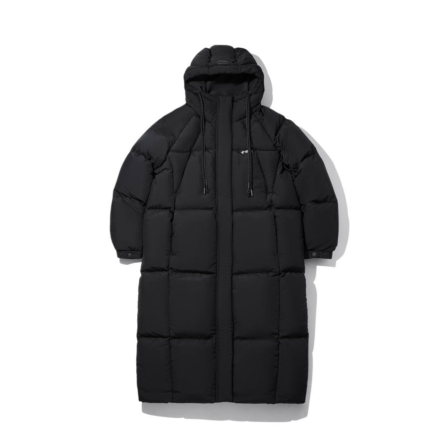 Li-Ning Li Ning Down Jackets Women's Caviar Black Hooded
