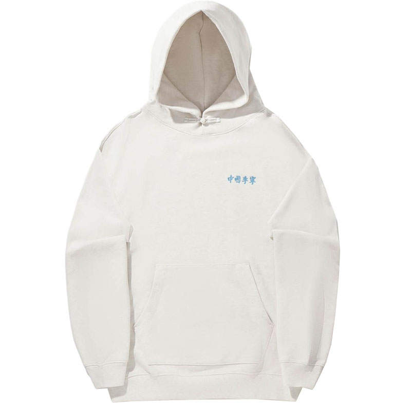 Li-Ning Li Ning Sweatshirts Unisex Heather Gray/Tile Gray Hooded Moderate Regular