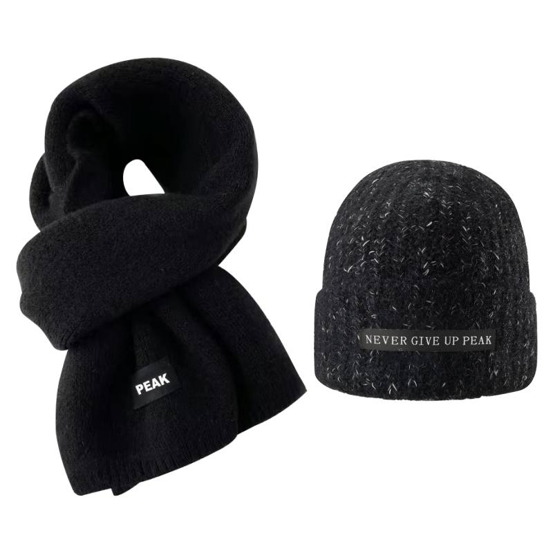 PEAK PEAK Polyester Knit Scarves Unisex