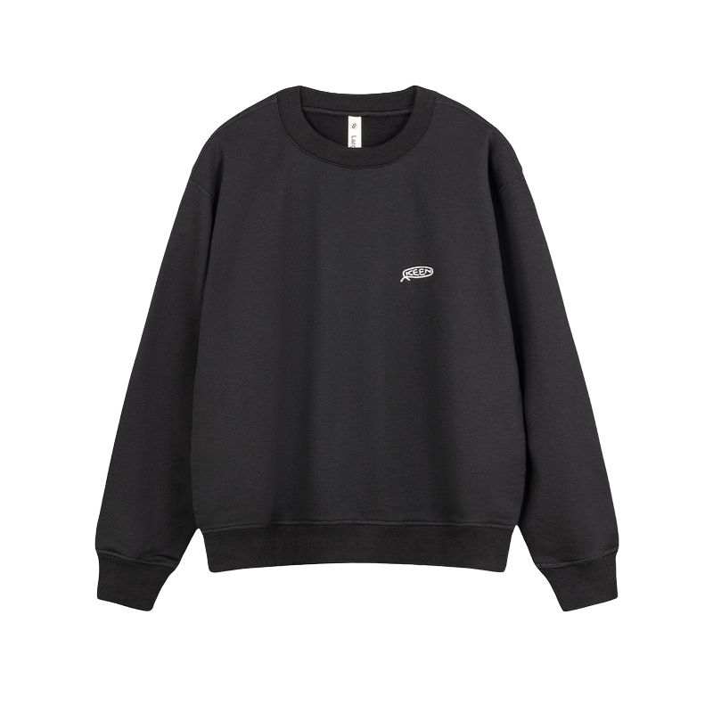 Keen HARVEST TECH CREW Sweatshirt Unisex Black