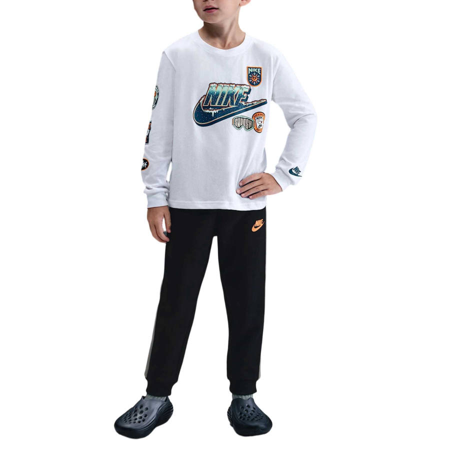 Nike Nike T Shirt Little Kids Long Sleeve T Shirt Children Aged 3 7 Years Old