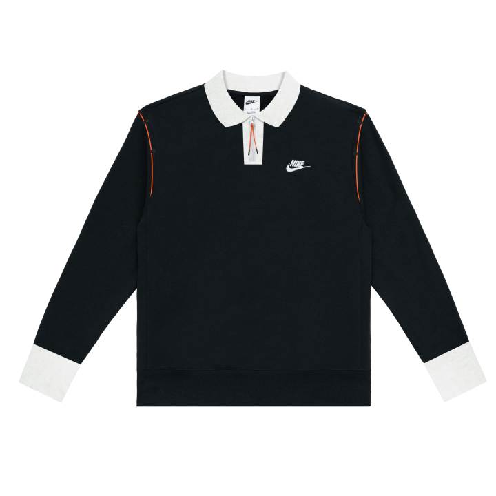 Nike Nike Sweatshirts Unisex Black Polo Collar Moderate