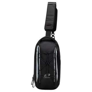 Anta Life Collection Polyester Sling Bag Unisex Basic Black