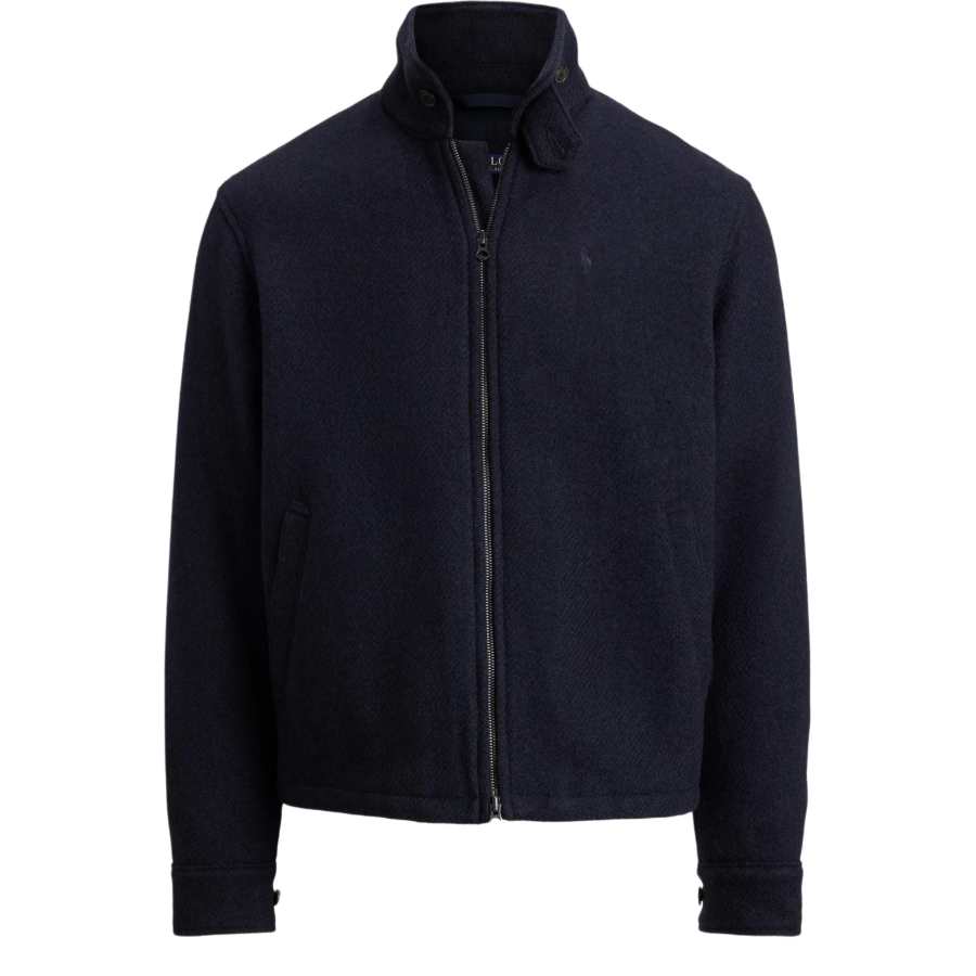 Polo Ralph Lauren wool zip-front windbreaker