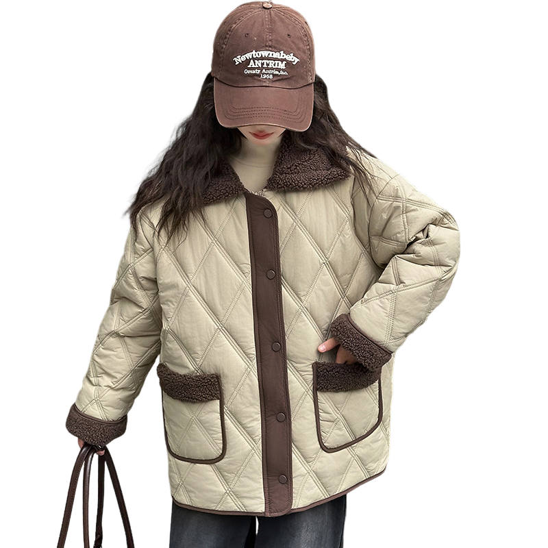 Lanza Casual Padded Jacket Winter Khaki Teenagers