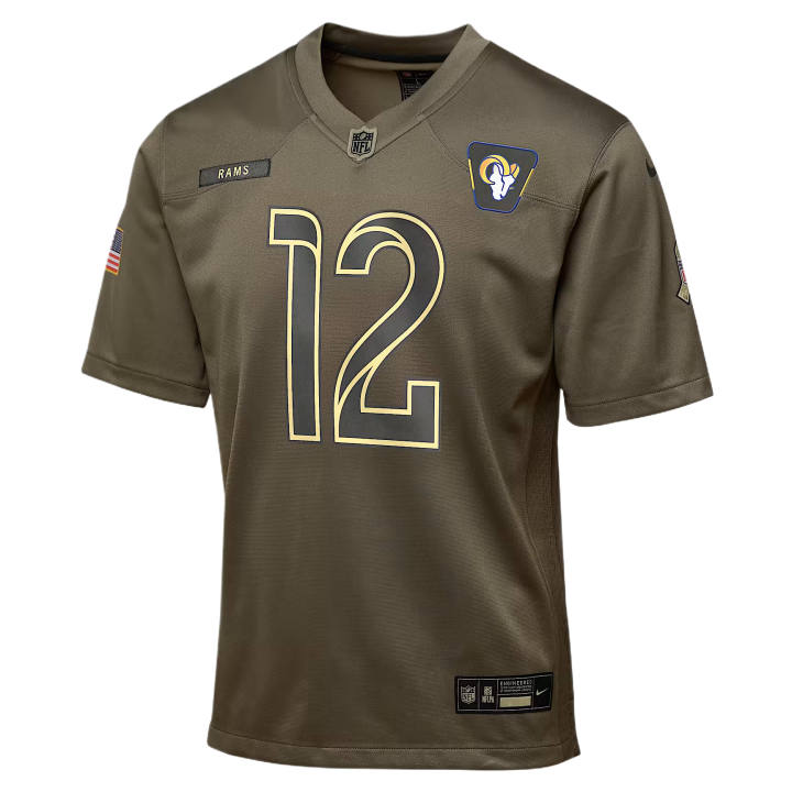 Nike Nike x NFL T Shirt Puka Nacua Los Angeles Rams Salute To Service Kids'
