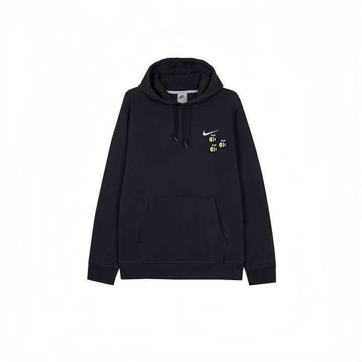 Nike Nike Sweatshirts Men's Black Hooded Moderate