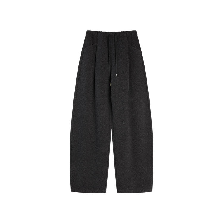 ELLE Casual Pants Women's Thickened Wide Leg Pants