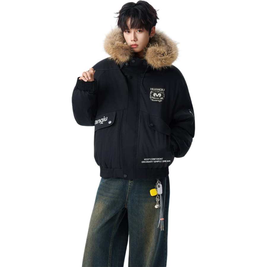 HUANQIU HUANQIU Down Jackets Unisex Thickened Down Jacket