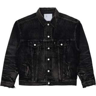 Junya Watanabe distressed-finish denim jacket