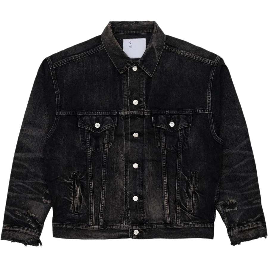 JUNYA WATANABE Junya Watanabe distressed-finish denim jacket