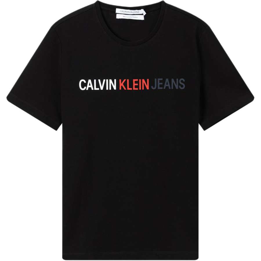 Calvin Klein T Shirts Women's Black Crew Neck Moderate