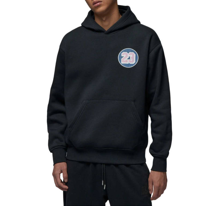 Jordan Jordan Sweatshirts Men's Black Hooded Moderate