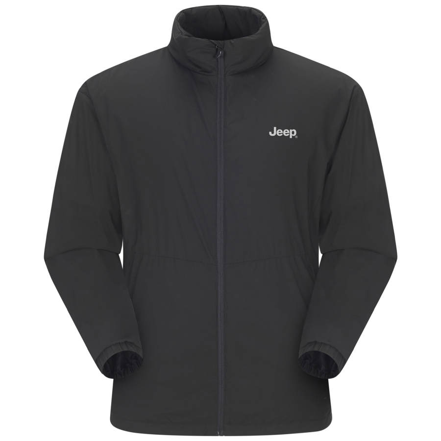 Jeep Puffer Jackets Unisex Stand Collar Thickened
