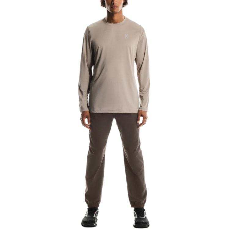 On On T Shirts Men's Desert Crew Neck Moderate