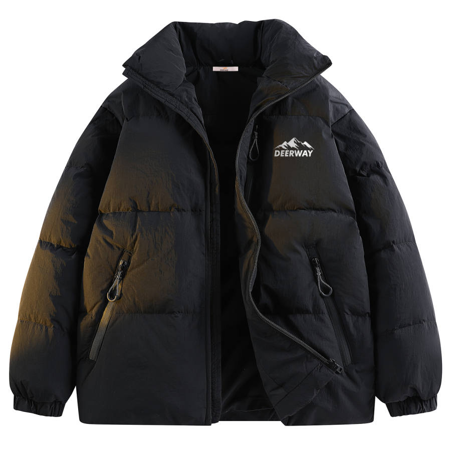 DEERWAY DEERWAY Down Jackets Unisex Stand Collar Thickened