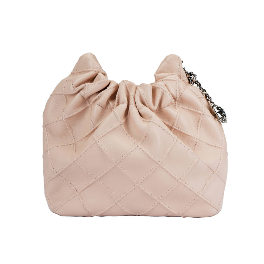 TORY BURCH Fleming Nappa Leather Crossbody Bag, Shoulder Bag Mini Women's Soft Pink