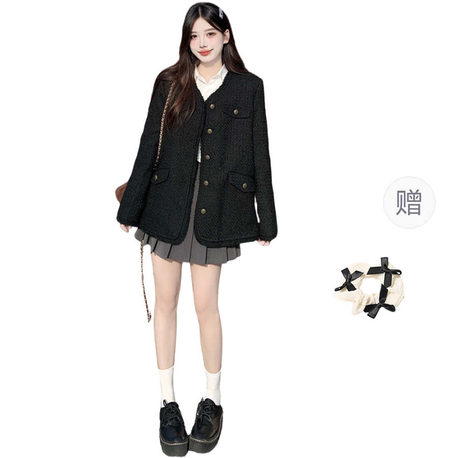 CPAURA Velvet feel Coat Women's