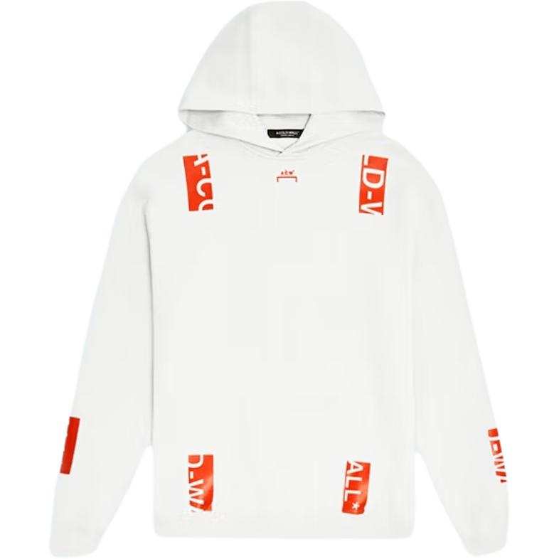 A-COLD-WALL* A COLD WALL* Sweatshirts Unisex White Hooded Moderate Regular