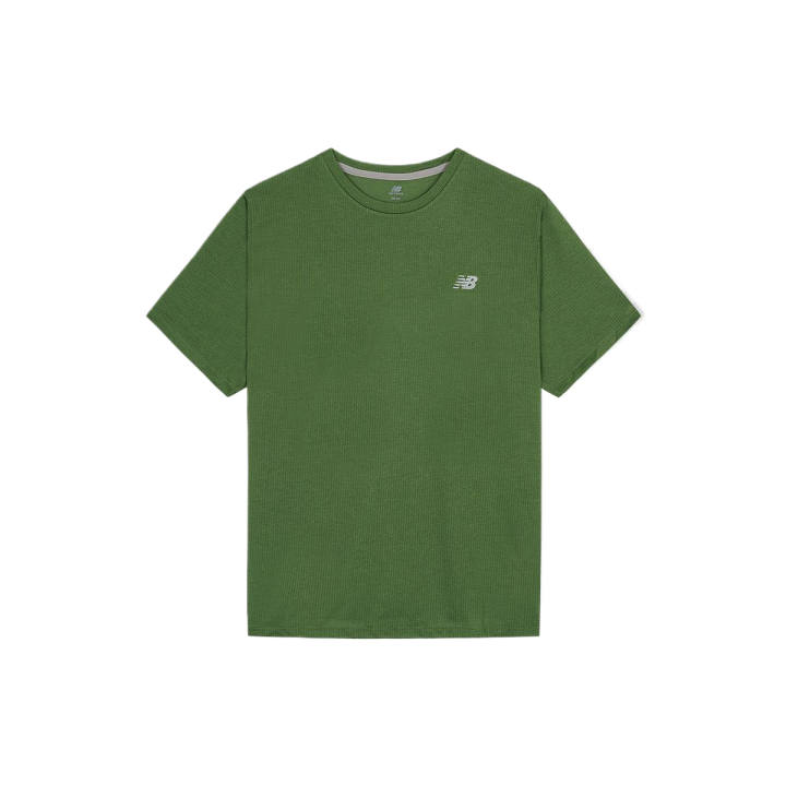New Balance New Balance T Shirts Men's Green Crew Neck