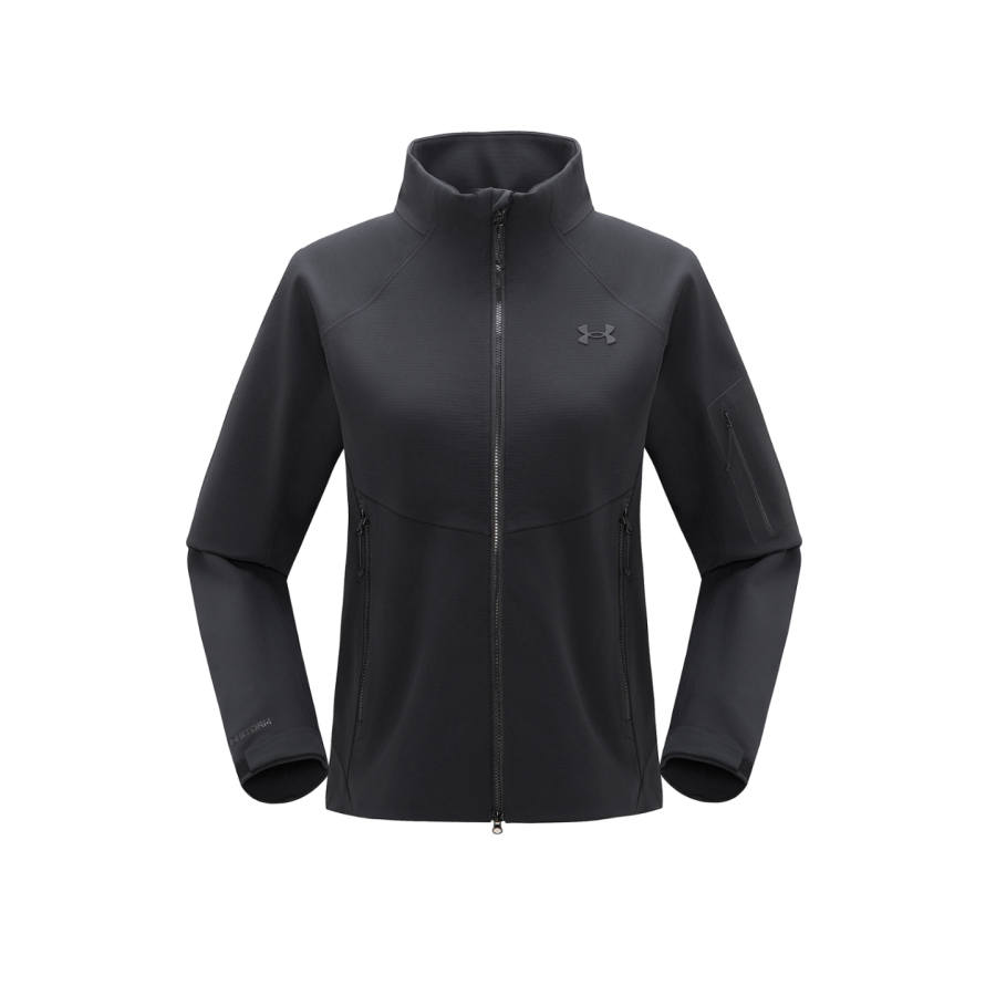 Under Armour Under Armour Jackets Women's Black Stand Collar Moderate Soft Shell