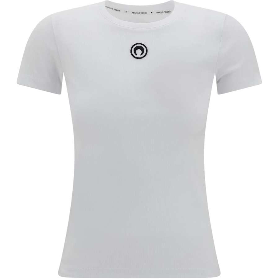 Marine Serre Moon Logo Jersey T-Shirt