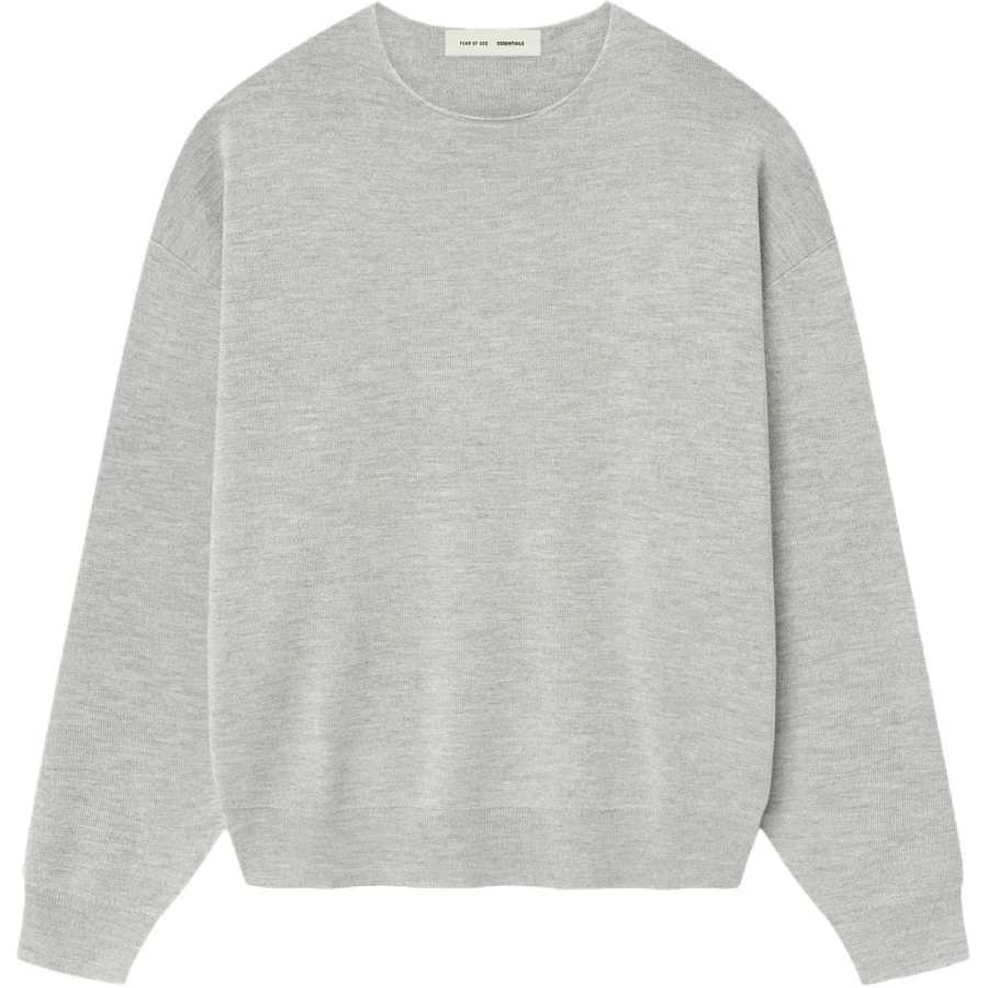 Fear Of God Essentials FW25 Merino Long Sleeve Crewneck Sweater Men's