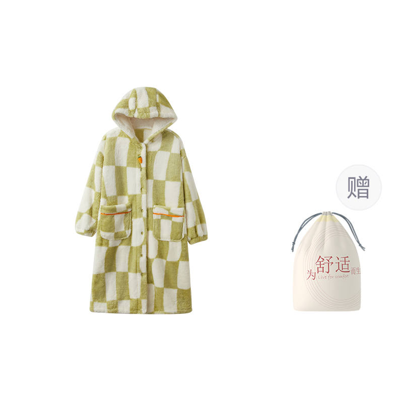HONGDOUJUJIA Sleep Robe Women's
