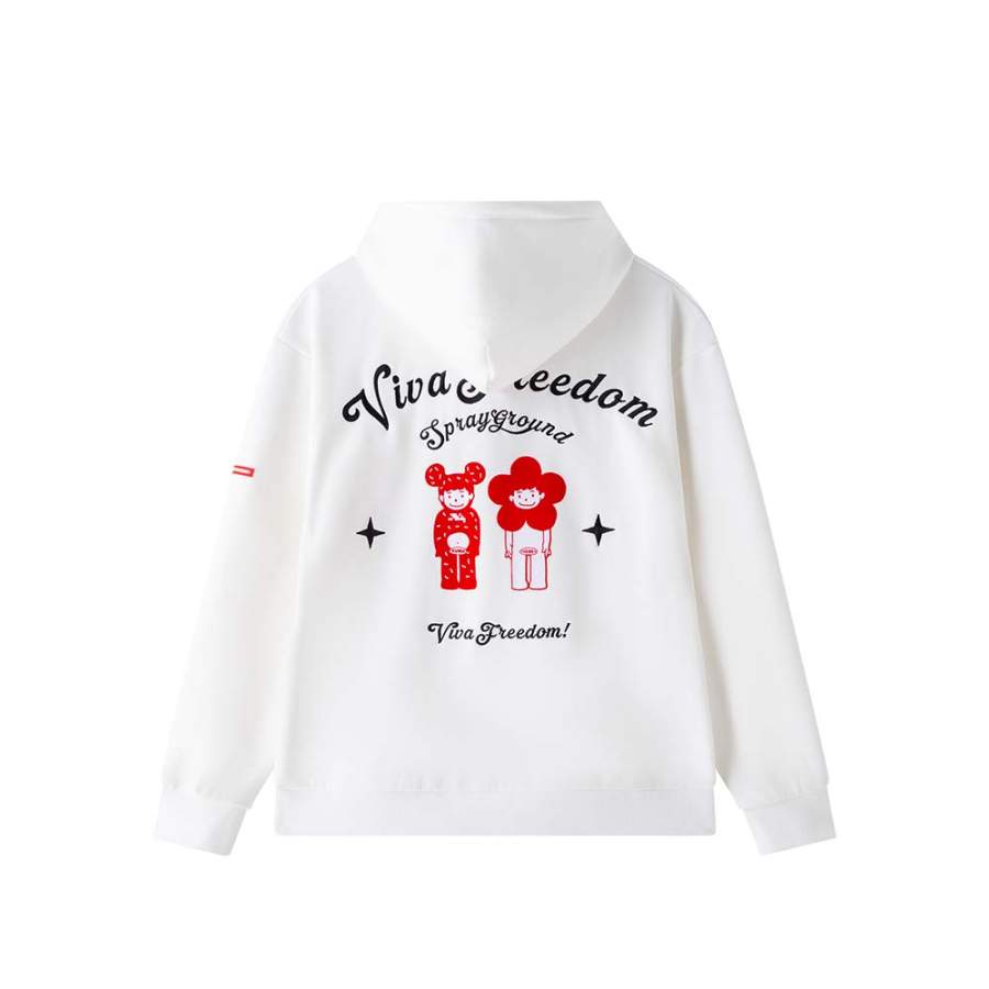 SPRAYGROUND Sweatshirts Unisex Hooded Moderate Regular