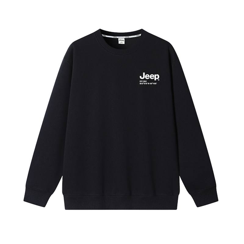 Jeep Sweatshirts Men's Crew Neck Moderate Regular