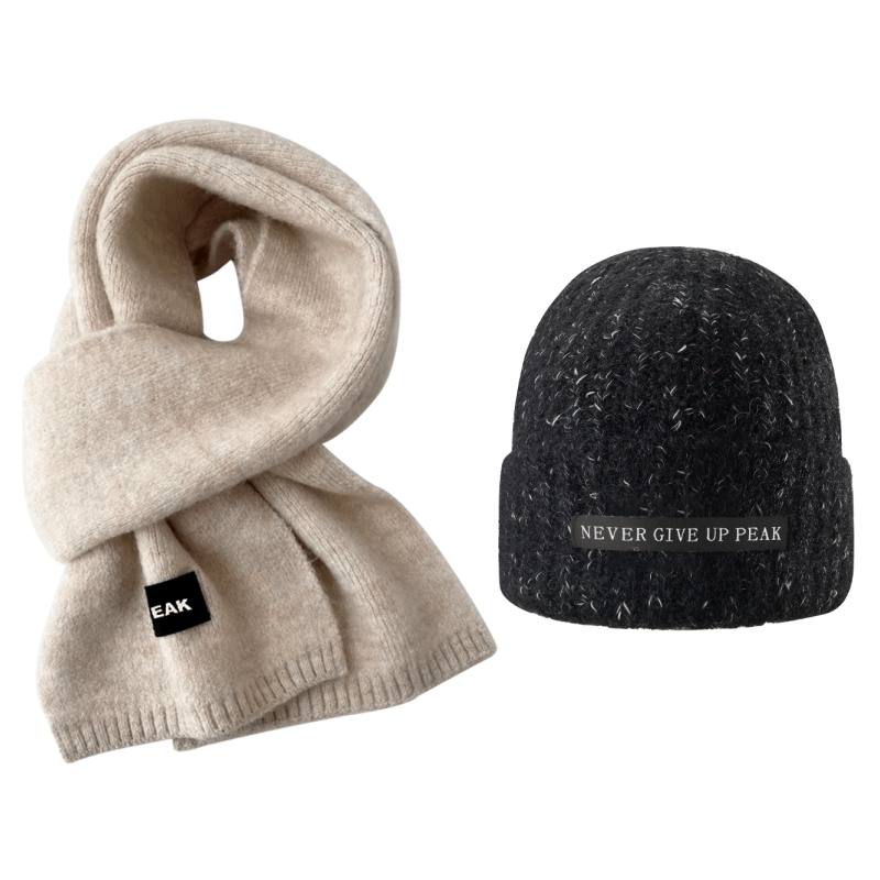 PEAK PEAK Polyester Knit Scarves Unisex