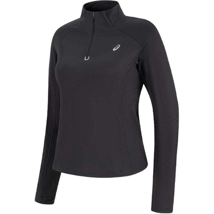 ASICS ASICS Fleece Tops Women's Black Moderate Pullover