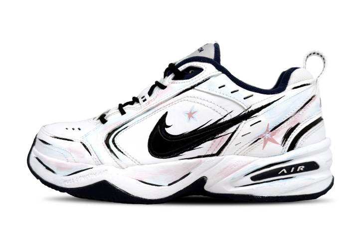 Nike Nike Air Monarch 4 Low top Chunky Sneakers Unisex Pink White