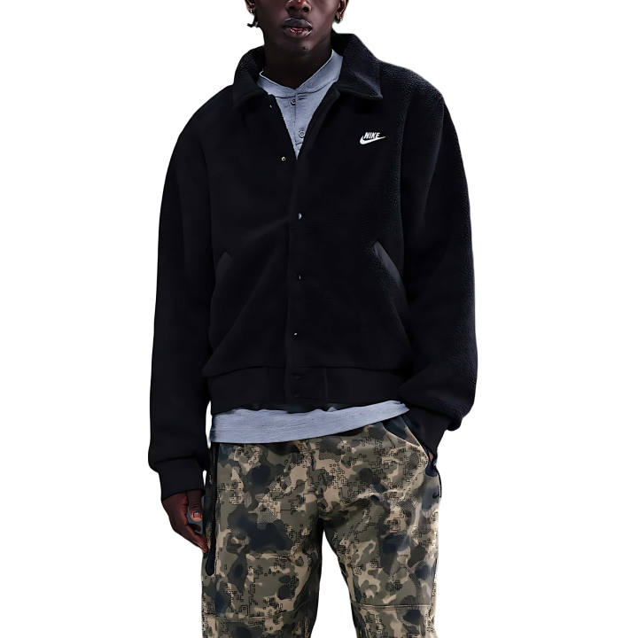 Nike Nike Sportswear Club Men's High-Pile Fleece Coaches Jacket