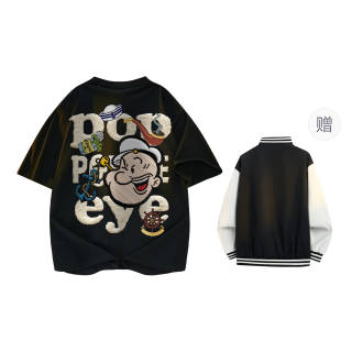 POPEYE T Shirts Unisex Crew Neck Moderate