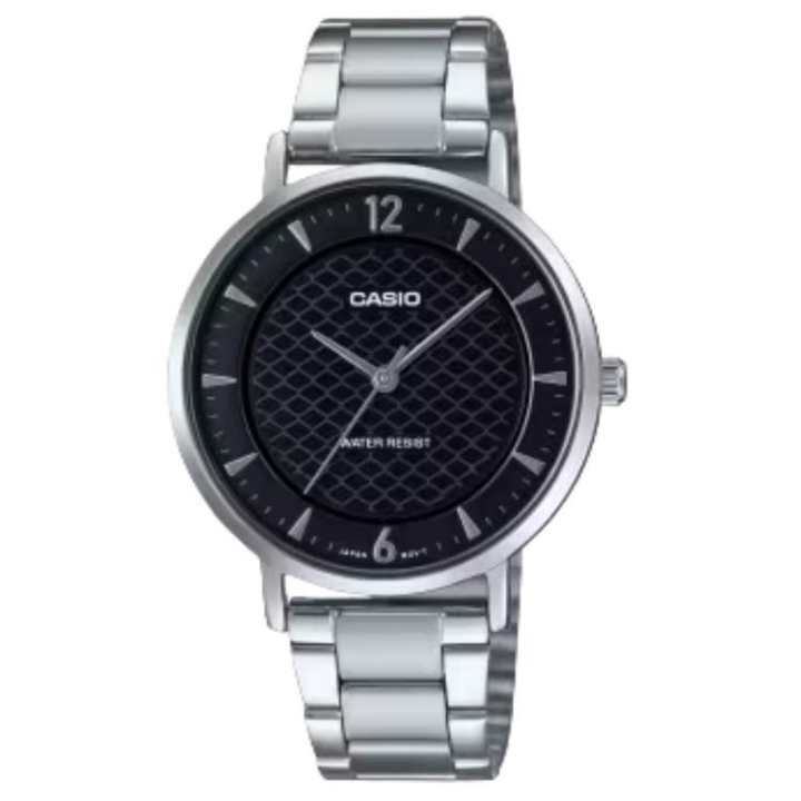 CASIO CASIO G SHOCK Quartz Movement Stainless Steel Strap Watch Unisex Black Dial