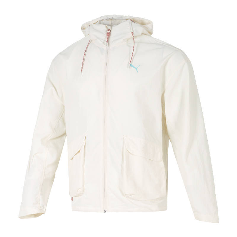 PUMA Jackets Men's Warm White Hooded Moderate Other