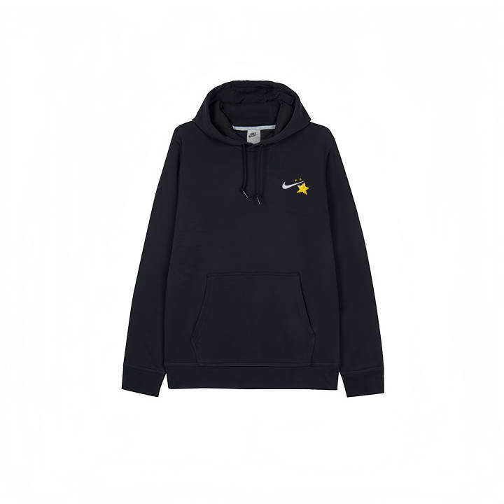 Nike Nike Sweatshirts Men's Black Hooded Thickened