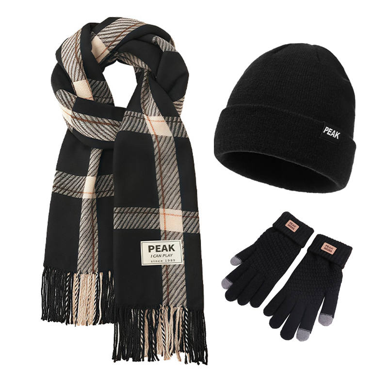 PEAK PEAK Polyester Knit Scarves Unisex