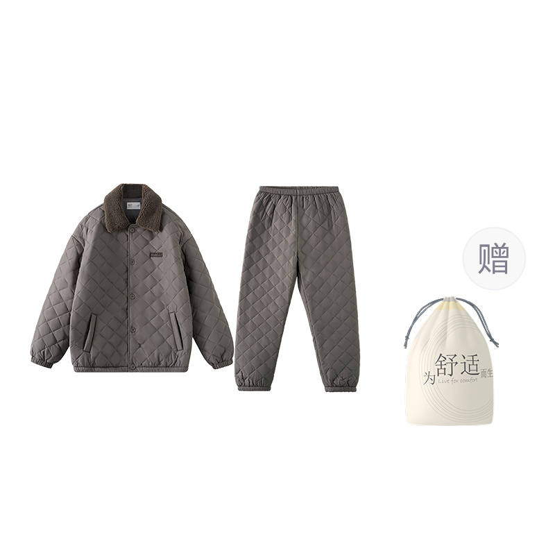 HONGDOUJUJIA Red Beans At Home Pajama Set Men's