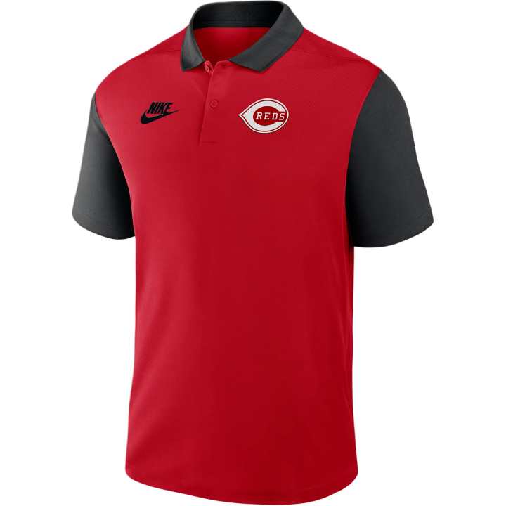 Nike Nike Cincinnati s Cooperstown Victory Men's Nike Dri-FIT Mlb Polo