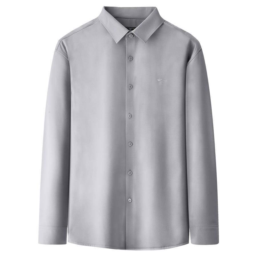 SEPTWOLVES SEPTWOLVES Shirts Men's Medium Gray Polo Collar Thickened Other