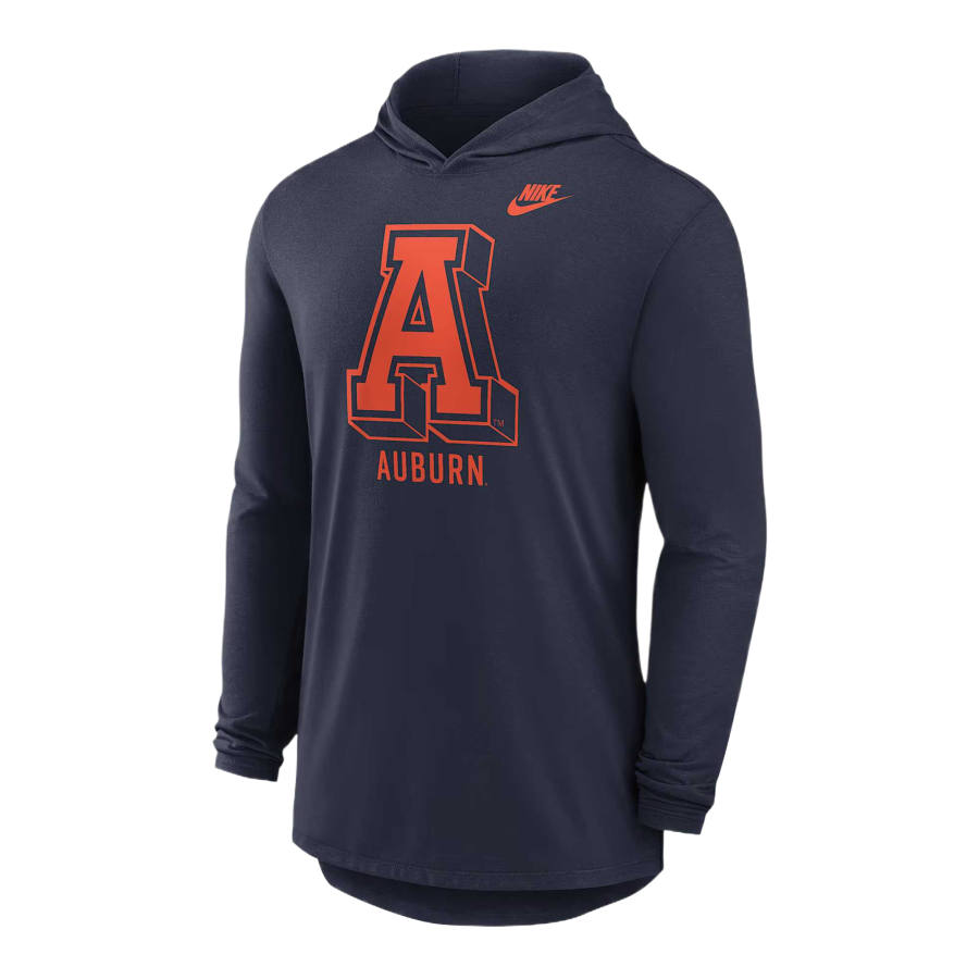 Nike Nike Auburn Legacy Men's Nike Dri-FIT College Long-Sleeve Hooded T-Shirt