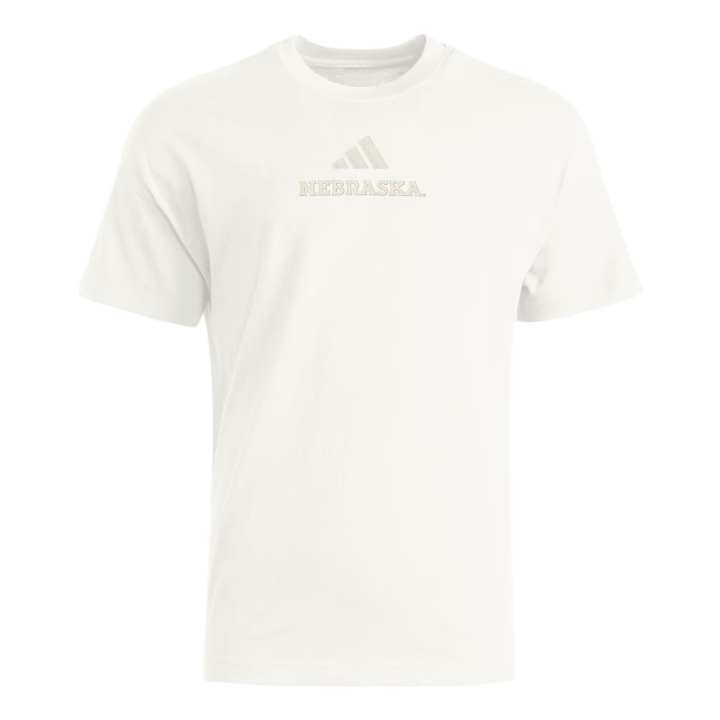 Adidas Adidas Free Shipping With AdiClub Nebraska Cornhuskers All Szn Embroidered Tee